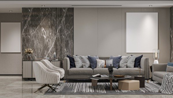 2 BHK typical floor plan