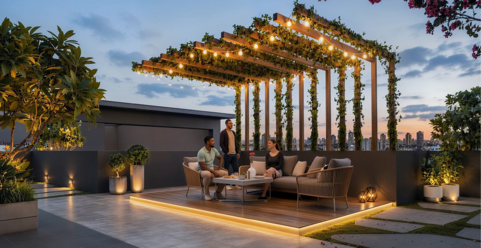 Sky Realm rooftop pool